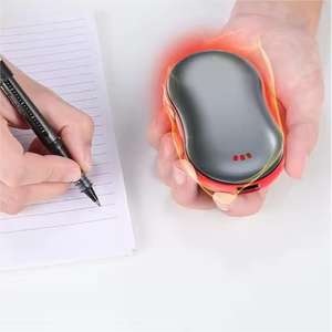Chauffe-mains <span class=keywords><strong>rechargeable</strong></span> avec batterie externe, puces intelligentes AI, chauffe-mains électriques, chaleur longue durée et sûre, chauffe-poche portable - Product Image 5