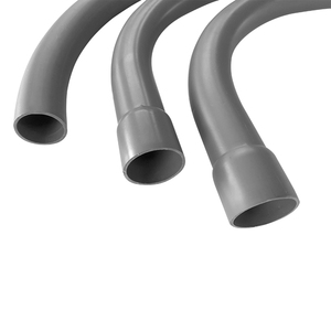 Tùy chỉnh trong nhà và ngoài trời điện ống dẫn núm vú phù hợp nhựa <span class=keywords><strong>PVC</strong></span> flaring điện ống dẫn cong ống - Product Image 3