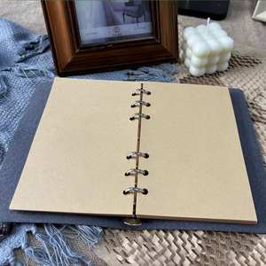 Cuaderno A6 con decoración de hojas, regalo de Año Nuevo para que el primo planifique resoluciones personales con muñeca, gafas de pelo rizado, taza Swea - Product Image 5