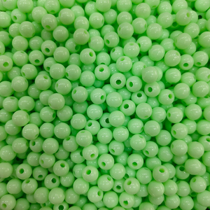 500 г/мешок 6 8 10 мм Пластиковые акриловые бусины Блан круглые желтые красные розовые жевательные резинки 20 мм с отверстием для изготовления детских браслетов - Product Image 5