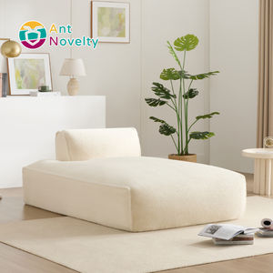 Canapé-lit modulaire moderne surdimensionné de 72 pouces, cuir véritable, entièrement <span class=keywords><strong>compressé</strong></span>, mousse spacieuse, adapté aux personnes âgées/aux bébés, gratuit - Product Image 2