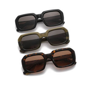 Listo para enviar 2025 Gafas de Sol de tendencia Gafas de Sol de acetato para hombre Deporte Bajo MOQ - Product Image 1