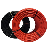 Für zugelassenes 2,5mm-10mm IP67-zertifiziertes DC 1500V Solarkabel mit Einzelkern-Kupferleiter XLPE PV-Draht für Solaranlagen