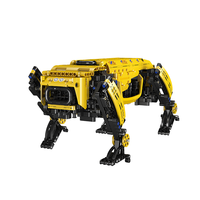 Mold King 15075Four-Legged Robot Hunde leistungs modul RC Mechanischer intelligenter Roboter Programmier barer Bildungs baustein