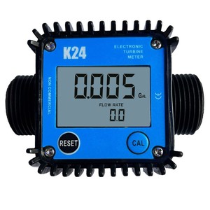 K24 Turbine Flowmeter diesel Gasoline Methanol <strong>Kerosene</strong> Water Electronic Digital Display Liquid Gear <strong>Measuring</strong> <strong>Instrument</strong> - Product Image 4