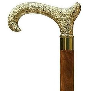 Precios más bajos Bastones de madera con madera maciza hecha a mano y mango de metal Estilo antiguo Bastones de madera hechos a mano - Product Image 2