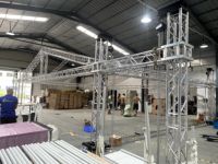 Escenario Portátil para Fiestas, Conciertos y DJ, con Estructura de Techo, para Eventos, Nueva Versión de Tendencia, Nuevo Estilo con Certificación CE y TUV
