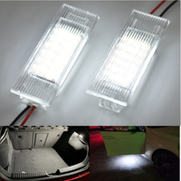 2x Feux de bienvenue LED pour portières de voiture F20-F36/F10-F03/X1-X6, Nouveaux, 12V DC, Éclairage de sécurité nocturne pour portières de voiture