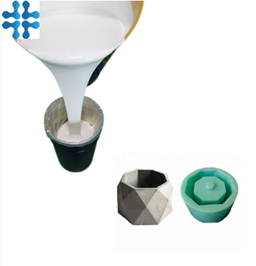 רוב פופולרי שונה צורת בטון עציץ תבניות ביצוע RTV2 נוזל סיליקון גומי - Product Image 4