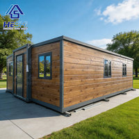 Casa Contenedor Modular Expandible de Dos Pisos (20, 30, 40 Pies) con 1 Dormitorio, Impermeable, Galvanizada, Personalizada, Lista para Habitar