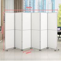 YDPF-63 moderne pliable écran cloison mobile bureau table diviseur cloison panneau mur bureau cloisons mur