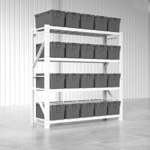 الأرفف الأكثر شعبية في رفوف تخزين الصلب رفوف تخزين رف رف تخزين التخزين - Product Image 2