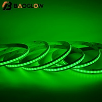 Bandes LED COB RGBCW anti-corrosion, éclairage LED, bande LED 12 mm PCB 24 V 21 W/M, découpe 8,33 cm, décoration
