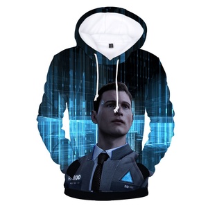 Stampa a sublimazione 3D Anime giapponese personalizzato manica lunga girocollo Pullover in poliestere puro felpa Casual - Product Image 5