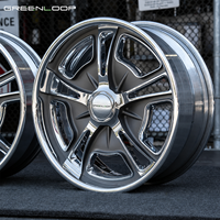 Velg GL Custom 2 Piece Forged Polished Aluminium Alloy 18 19 20 21 22 Inch 5X114.3 5X120 5X130 Ringan Mewah Pro