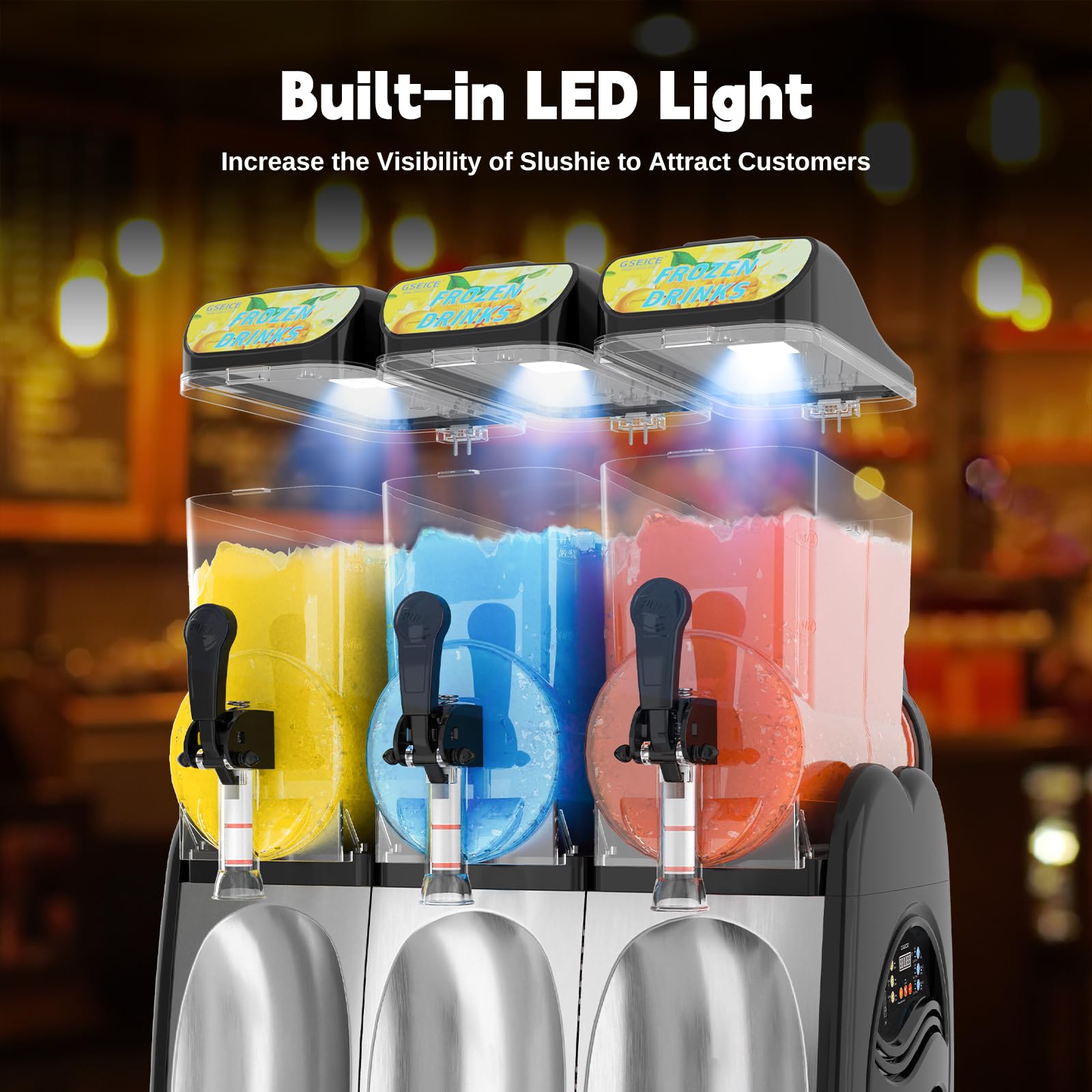 frappe making machine commercial