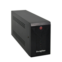 Alimentation sans interruption (ASI) monophasée 600VA 360W à onde sinusoïdale modifiée avec batterie au plomb 220VAC 50Hz pour ordinateur