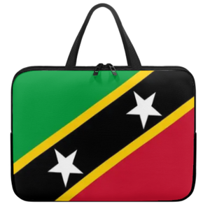 Sac pour ordinateur portable avec drapeau de Saint-<span class=keywords><strong>Vincent</strong></span>-et-les-Grenadines, étui mince pour ordinateur portable avec fermeture éclair de qualité supérieure, sac portable pour ordinateur portable pour tablettes - Product Image 2