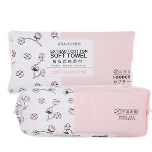 Toallas de limpieza facial y corporal Yousha Extract Cotton Soft Towel, tipo extraíble, 100 hojas. - Product Image 5