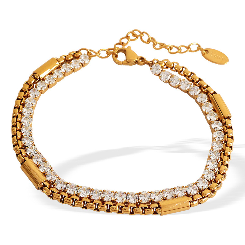 Fashion Stainless Steel 18k PVD Gold