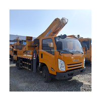 Camion de travail en hauteur d'occasion 4x2 avec nacelle télescopique de 22 m, fourni par le fabricant