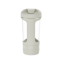 Mélange efficace pour poudres et compléments alimentaires, shaker automatique portable pour protéines avec un couvercle hermétique et anti-fuite