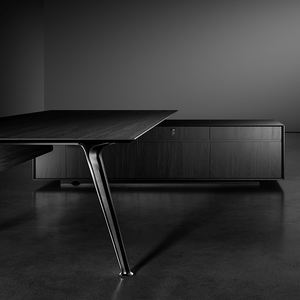 Estación <span class=keywords><strong>DE</strong></span> TRABAJO <span class=keywords><strong>DE</strong></span> CEO moderna <span class=keywords><strong>de</strong></span> lujo, escritorio <span class=keywords><strong>de</strong></span> oficina ejecutivo convertible y extensible con cajones <span class=keywords><strong>de</strong></span> gestión <span class=keywords><strong>de</strong></span> cables <span class=keywords><strong>de</strong></span> almacenamiento - Product Image 2