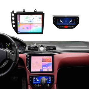 หน้าจอ Carplay ขนาด 10.4 นิ้ว + หน้าจอควบคุมแอร์ขนาด 6.9 นิ้ว พร้อมระบบนำทาง สำหรับรถยนต์มาเซราติ แกรนทูริสโม จีที ปี 2007-2014 ชุดวิทยุแอนดรอยด์ - Product Image 1