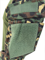 Vêtement de combat tactique unisexe à manches longues en polyester/coton Rip-Stop, uniforme de camouflage pour assaut rapide et tenue de camouflage type grenouille, vente en gros