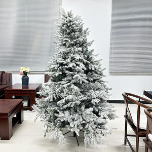 MH-12 Großhandel Custom Luxus Full PE Weihnachts bäume Grün <span class=keywords><strong>PET</strong></span> & LED dekorative künstliche Weihnachts bäume - Product Image 4