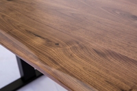 Moderne Bureau Bureau Double Moteur Hauteur Réglable Anti Collision Ordinateur Bureau Solide Table En Bois de Noyer Top 30x60x0.8