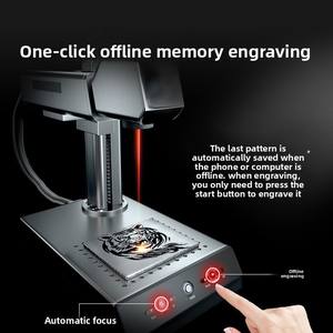 Factory Direct Sales New Condition Z2 Portable Desktop Laser <strong>Engraving</strong> <strong>Machine</strong> Marking Metal Stainless Steel Supports DXF Format - Product Image 4