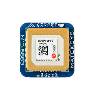 Module GPS MATEKSYS Matek M10Q-5883 GNSS et boussole QMC5883L avec antenne patch pour drones de course RC longue portée et quadricoptères - Product Image 1