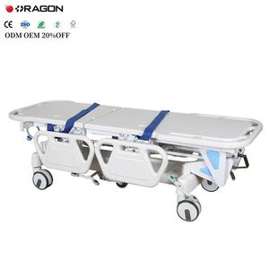 नए अस्पताल रोगी आपातकालीन स्थानांतरण स्ट्रेचर बिस्तर चिकित्सा रोगी परिवहन एम्बुलेंस स्ट्रेचर ट्रॉली बिस्तर - Product Image 4