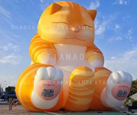 Chat géant gonflable Chat somnolent gonflable Chat adorable gonflable pour la décoration ou les événements