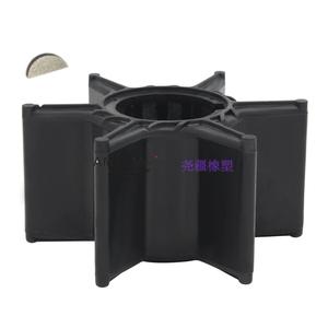 ใบพัดปั๊มน้ำยางสำหรับเครื่องยนต์เรือยามาฮ่า รุ่น 688-44352 และกุญแจ 90280-04M05 แบบปิดวน - Product Image 4