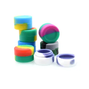 Customized High Quality 2ml 3ml 11ml 7ml 5ml Silicone Storage Container small silicone cosmetic container for travelling