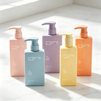 Échantillon Gratuit 500ml – Shampoing et Nettoyant Visage en Plastique PET Personnalisé, Sans BPA, Couleurs Personnalisables, Format Carré, pour Bébé, Marque Privée
