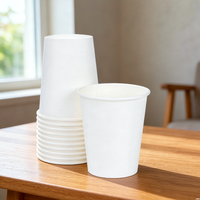 3oz 4oz Koffiebekertjes met aangepast logo, wegwerpbaar, klein formaat, voor cappuccino, warme thee, fruitsap, met lekbestendige voering voor warme of koude dranken