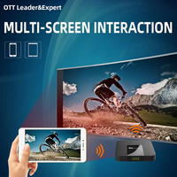 Boîtier TV Android prêt à être expédié, 2 Go de RAM, 16 Go de ROM, lecteur multimédia en streaming 4K/8K, décodeur