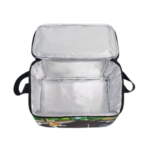 Nouvelle sacoche isotherme de haute qualité avec imprimé Puakenikeni, sac à déjeuner portable en tissu Oxford pour repas - Product Image 2