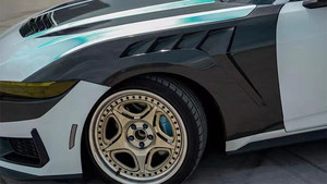 Nouveau kit carrosserie avec ailes perforées en fibre de carbone pour Ford Mustang GTD Style Upgrade Condition New - Product Image 6