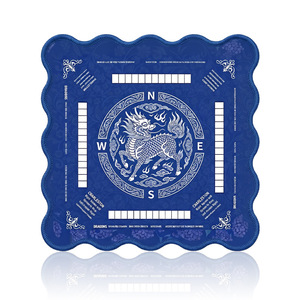 Cross-border American Mahjong Table Mat Customizable with Your Own Design Thickened Natural Rubber Non-Slip - Product Image 5
