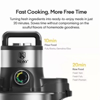 Mixeur Portable Polyvalent pour Usage Domestique et Hôtelier, pour Préparation de Fufu, Hachage de Viande et Cuisson des Aliments – Machine à Préparer les Pâtes Chaudes