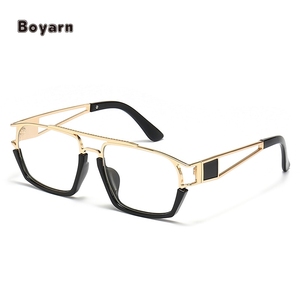 Lunettes <span class=keywords><strong>de</strong></span> <span class=keywords><strong>soleil</strong></span> étroites et petites Boyarn pour femme, lunettes <span class=keywords><strong>de</strong></span> tir, modèle métallique carré, lunettes <span class=keywords><strong>de</strong></span> <span class=keywords><strong>soleil</strong></span> modernes pour homme - Product Image 6