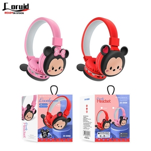 Trẻ em phổ biến của phim hoạt hình sáng tạo mũ nón không dây có thể gập lại BT côn trùng gấu sắt người đàn ông sup erman cậu bé Tai nghe Quà Tặng tai nghe - Product Image 3