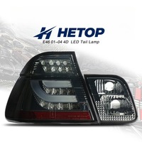 Feux arrière HETOP SONAR E46 2001-2004 Série 3, feux arrière améliorés, lampes LED, plug and play, accessoires DRL pour BMW