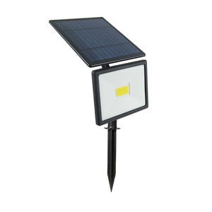 Lámpara Solar LED COB Súper Brillante para Pared, Integrada, de Aluminio Fundido a Presión, Impermeable IP65, 8-10h, Sensor de Movimiento, 3500K, para Jardines - Product Image 1