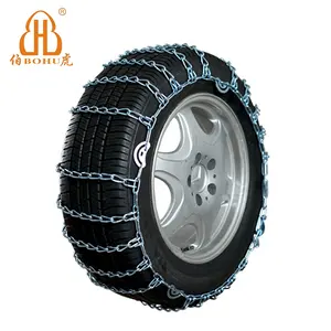 Truck Chain BOHU Tire Snow Chain With V-bar Alloy Steel Snow Tire Chains Truck Snow Chains