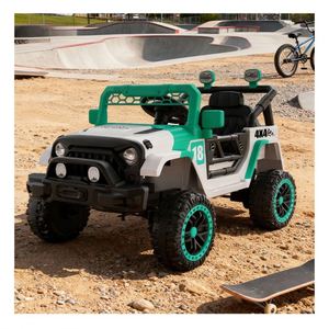 Auto Eléctrico para Niños, Vehículo de Juguete a Batería, Modelo 2025, Música, Luces LED, Cinturón de Seguridad, Control Remoto, Plástico - Product Image 2